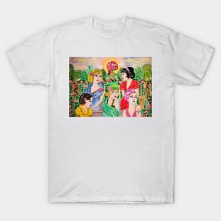 Women in the garden T-Shirt